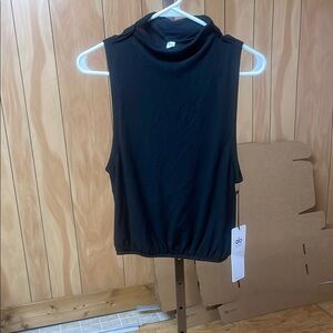 Black Sleeveless Top by ALO Yoga